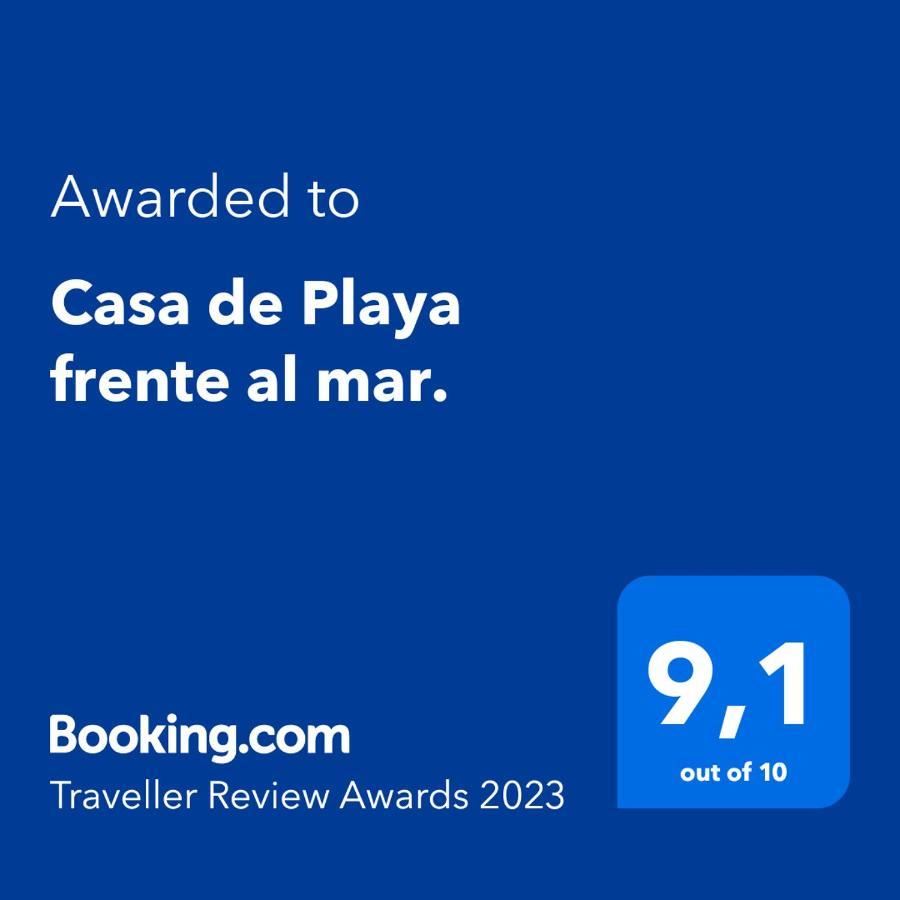 Casa De Playa Frente Al Mar. Holiday home *